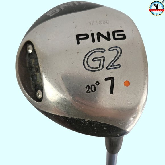 PING G2 7 Fairway Wood 20° Orange Dot Graphite Ladies RH (MISSING INSERT) - Picture 1 of 16